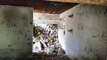 Ligne Maginot - GRAND BOIS 3 - (Blockhaus pour canon) - L'entrée pour la pièce