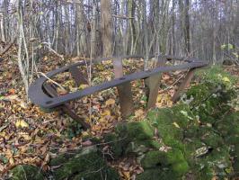 Ligne Maginot - GROSSWALD 2 - (Blockhaus pour canon) - L’affût à crinoline