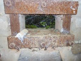 Ligne Maginot - GROSSWALD 6 - (Blockhaus pour arme infanterie) - Trémie vue intérieure