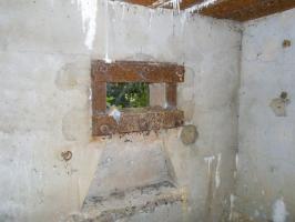 Ligne Maginot - GROSSWALD 6 - (Blockhaus pour arme infanterie) - Place pour le bipied de la mitrailleuse