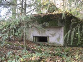 Ligne Maginot - GROSSWALD 7 - (Blockhaus pour canon) - Façade de tir