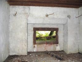 Ligne Maginot - GROSSWALD 7 - (Blockhaus pour canon) - Créneau pour canon