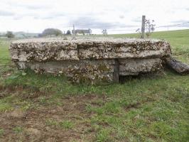Ligne Maginot - KRITSCHETTERBERG 2 - (Blockhaus pour arme infanterie) - La face ouest (pas de créneau)