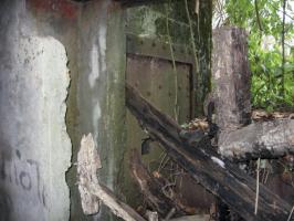 Ligne Maginot - LEYER 3 - (Blockhaus pour canon) - L'entrée du personnel