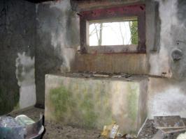 Ligne Maginot - LEYER 3 - (Blockhaus pour canon) - L'emplacement du canon