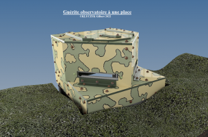 Ligne Maginot - Guérite pentagonale simple - 