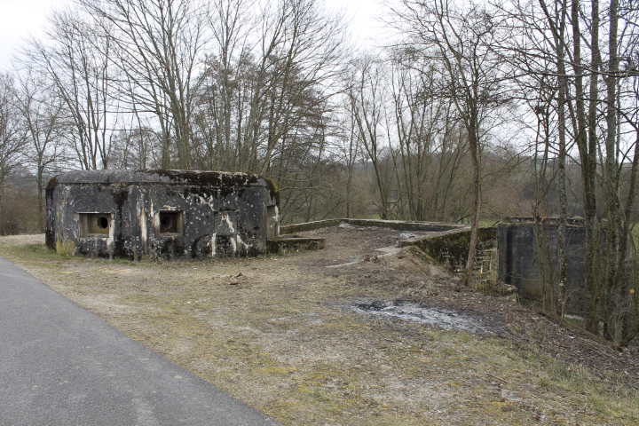 Ligne Maginot - BARRAGE 4 - (Blockhaus pour arme infanterie) - Vue générale