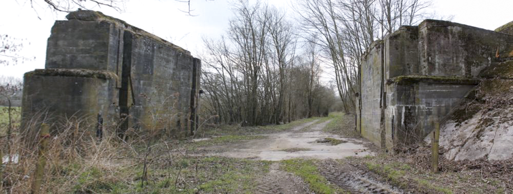 Ligne Maginot - HERBITZHEIM BARRAGE - (Inondation défensive) - Pertuis