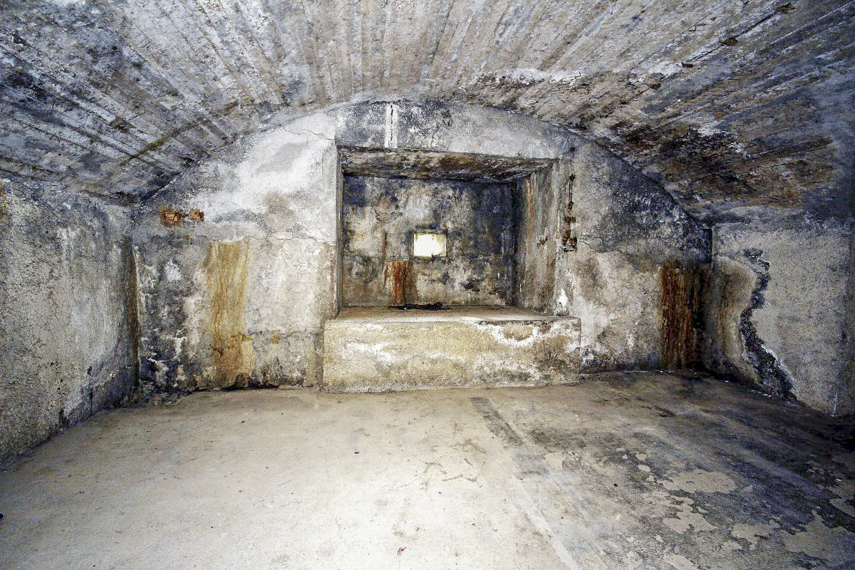 Ligne Maginot - VULMIS OU VULMIX - (Position d'artillerie préparée) - Casemate n°4