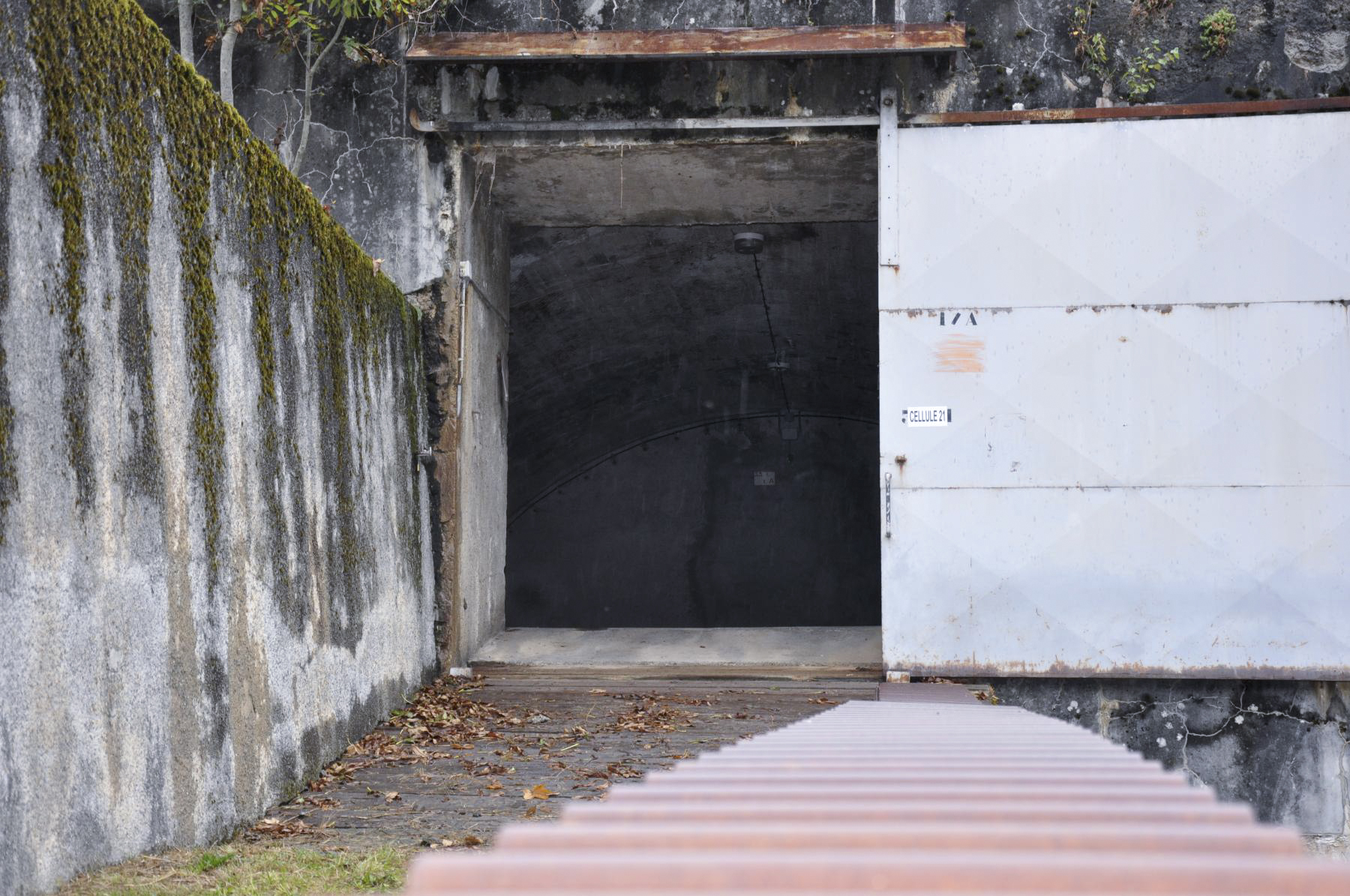 Ligne Maginot - VULMIS OU VULMIX - (Position d'artillerie préparée) - Entrée de la casemate 3