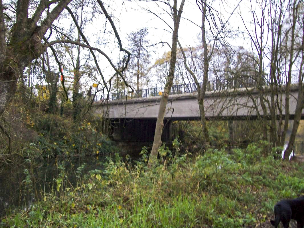 Ligne Maginot - 1.0 M - (DMP - Dispositif de Mine Permanent) - Photo du pont actuel (2015)