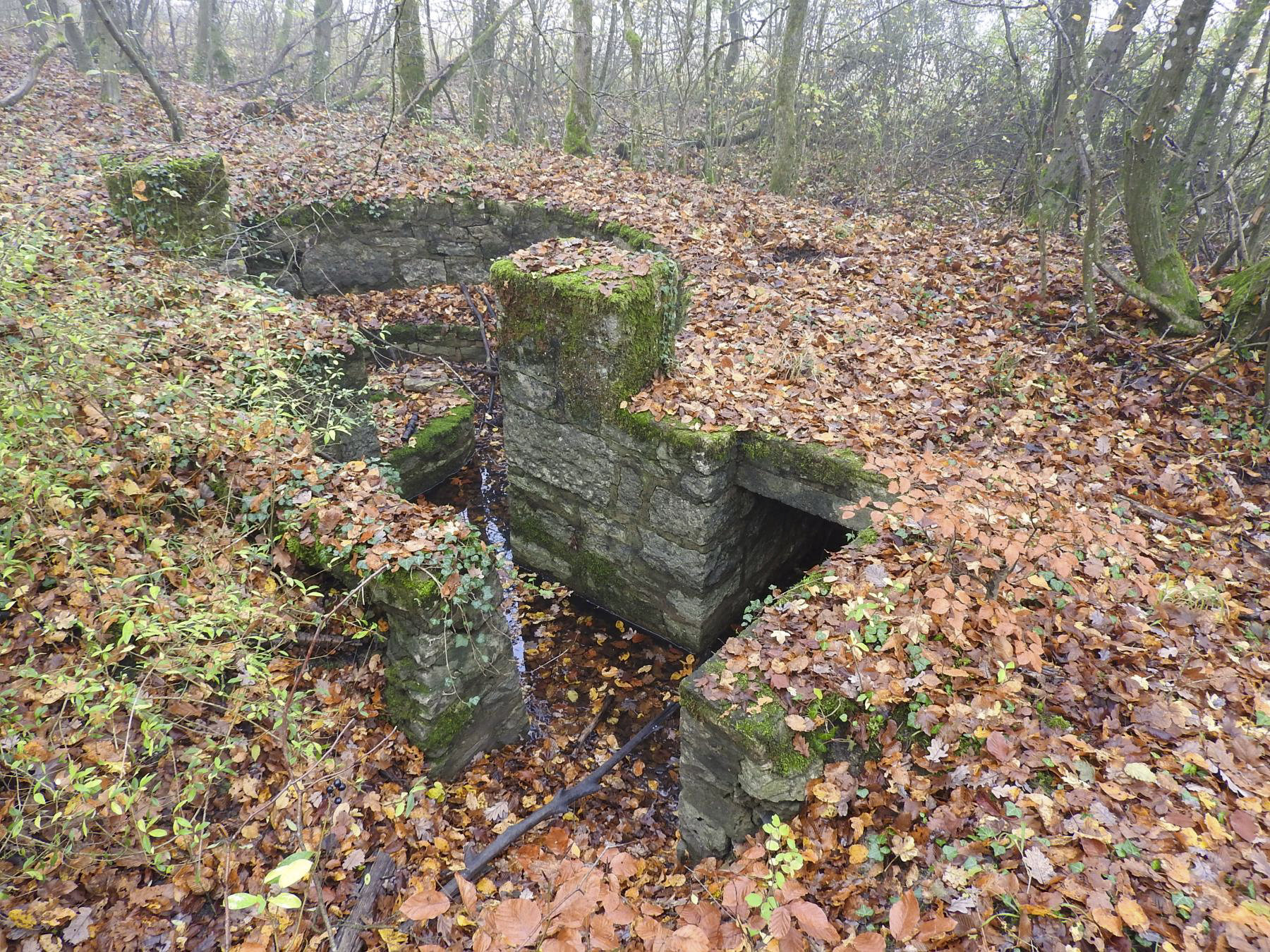 Ligne Maginot - GUNGLINGERBERG 2 - (Cuve pour arme d'infanterie) - La cuve pour arme d'infanterie.