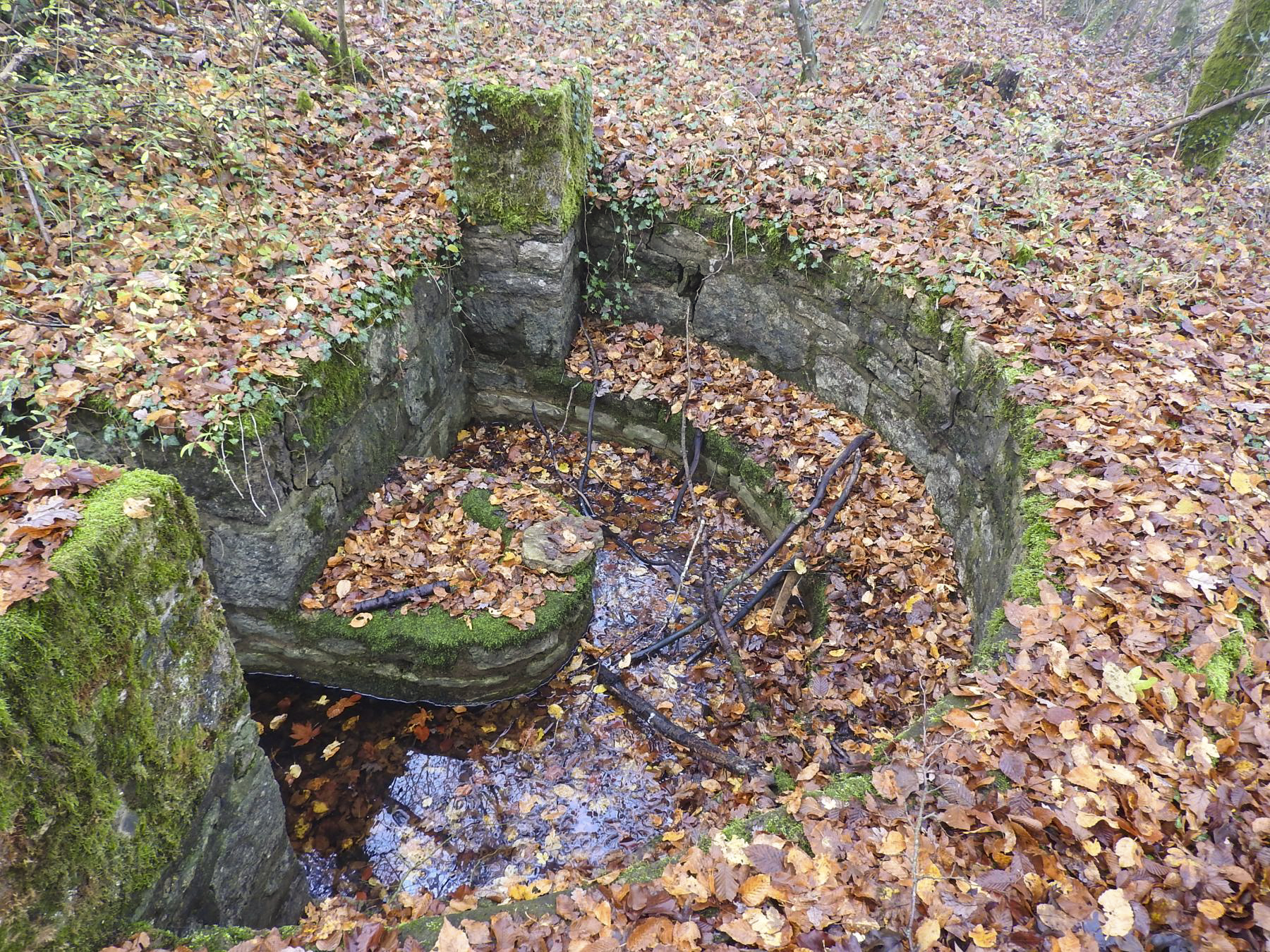 Ligne Maginot - GUNGLINGERBERG 2 - (Cuve pour arme d'infanterie) - La cuve pour arme d'infanterie.