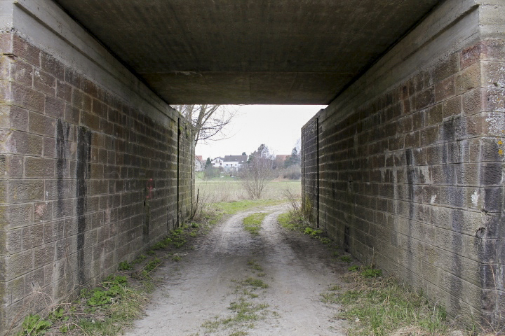 Ligne Maginot - HERBITZHEIM VOIE FERRéE NORD - (Inondation défensive) - Sous le pont