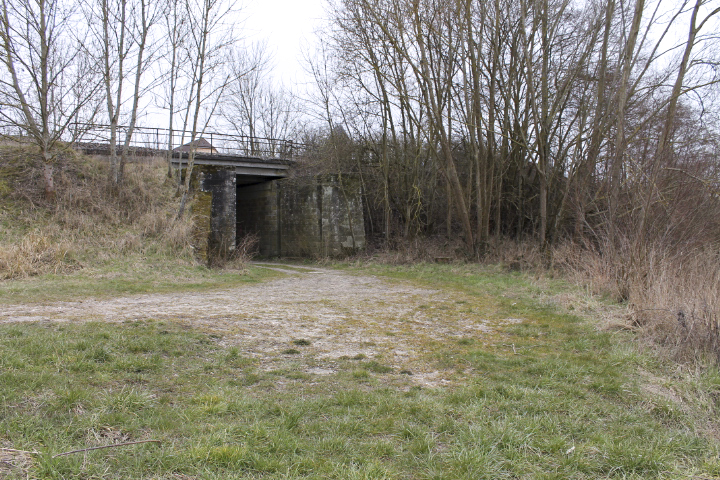 Ligne Maginot - HERBITZHEIM VOIE FERRéE NORD - (Inondation défensive) - Coté inondation
