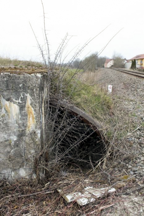 Ligne Maginot - HERBITZHEIM  3 - (Blockhaus pour arme infanterie) - L'entrée