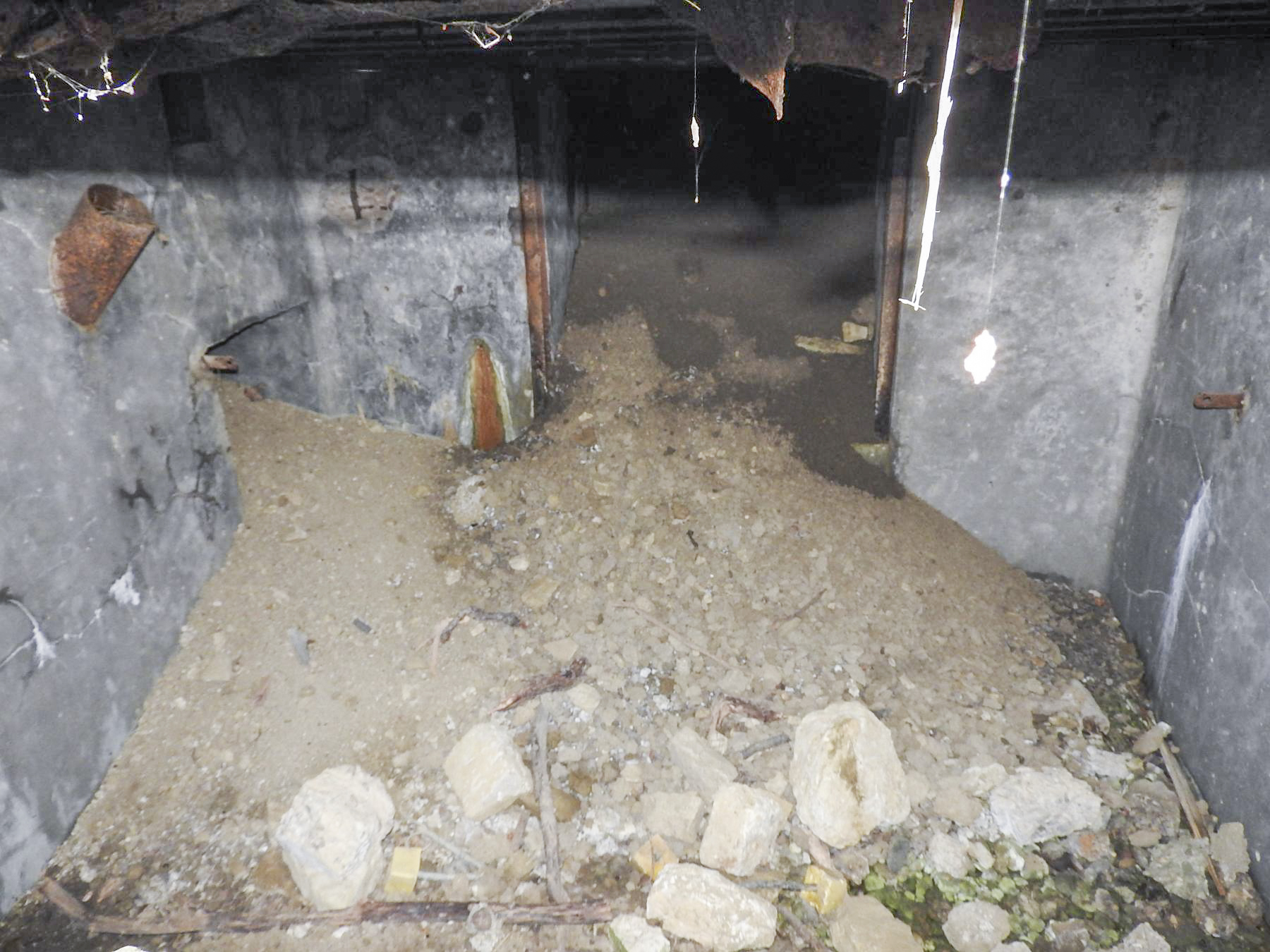 Ligne Maginot - BB149 - DORRWIESE 3 - (Blockhaus pour canon) - La chambre de tir pour un canon AC.