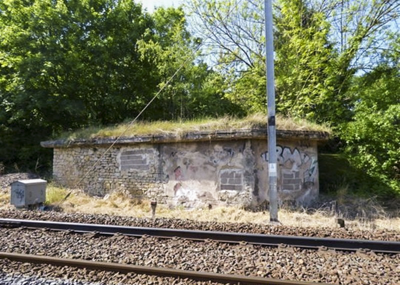 Ligne Maginot - PONT RAIL (MF DU) - (Poste GRM - Maison Forte) - La MF a été merlonnée en 2014