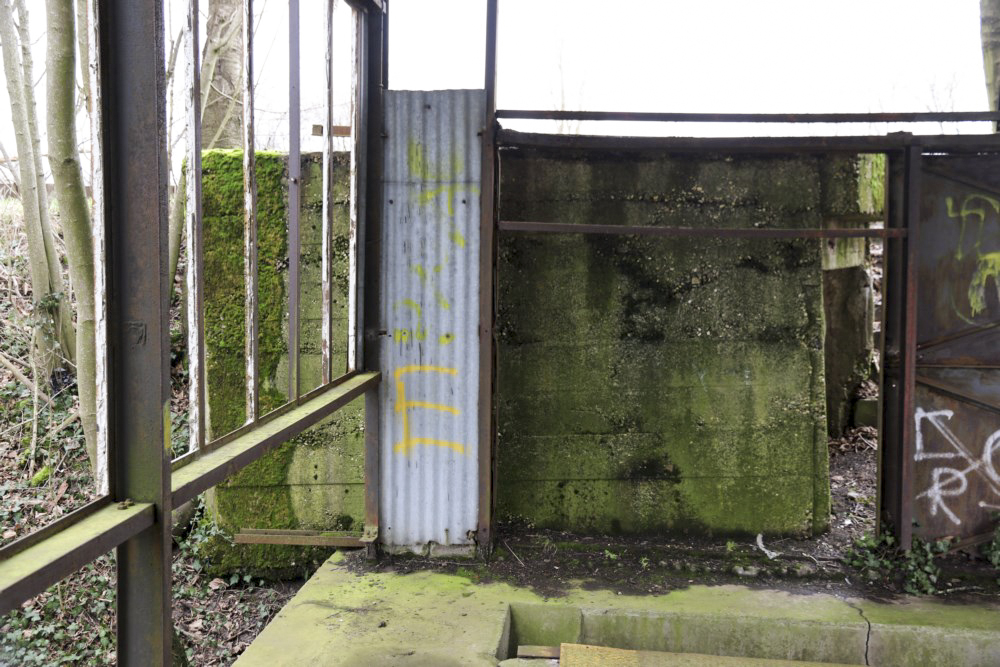 Ligne Maginot - SARRALBE CANAL 2 - (Blockhaus pour arme infanterie) - Vue depuis le bâtiment du barrage