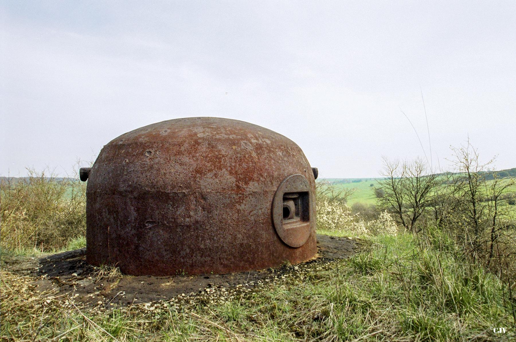 Ligne Maginot - ACHEN NORD EST - (Casemate d'infanterie - double) - Cloche GFM