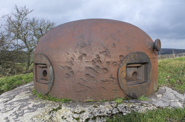 Ligne Maginot - Casemate d'ACHEN Nord-Ouest - Cloche GFM