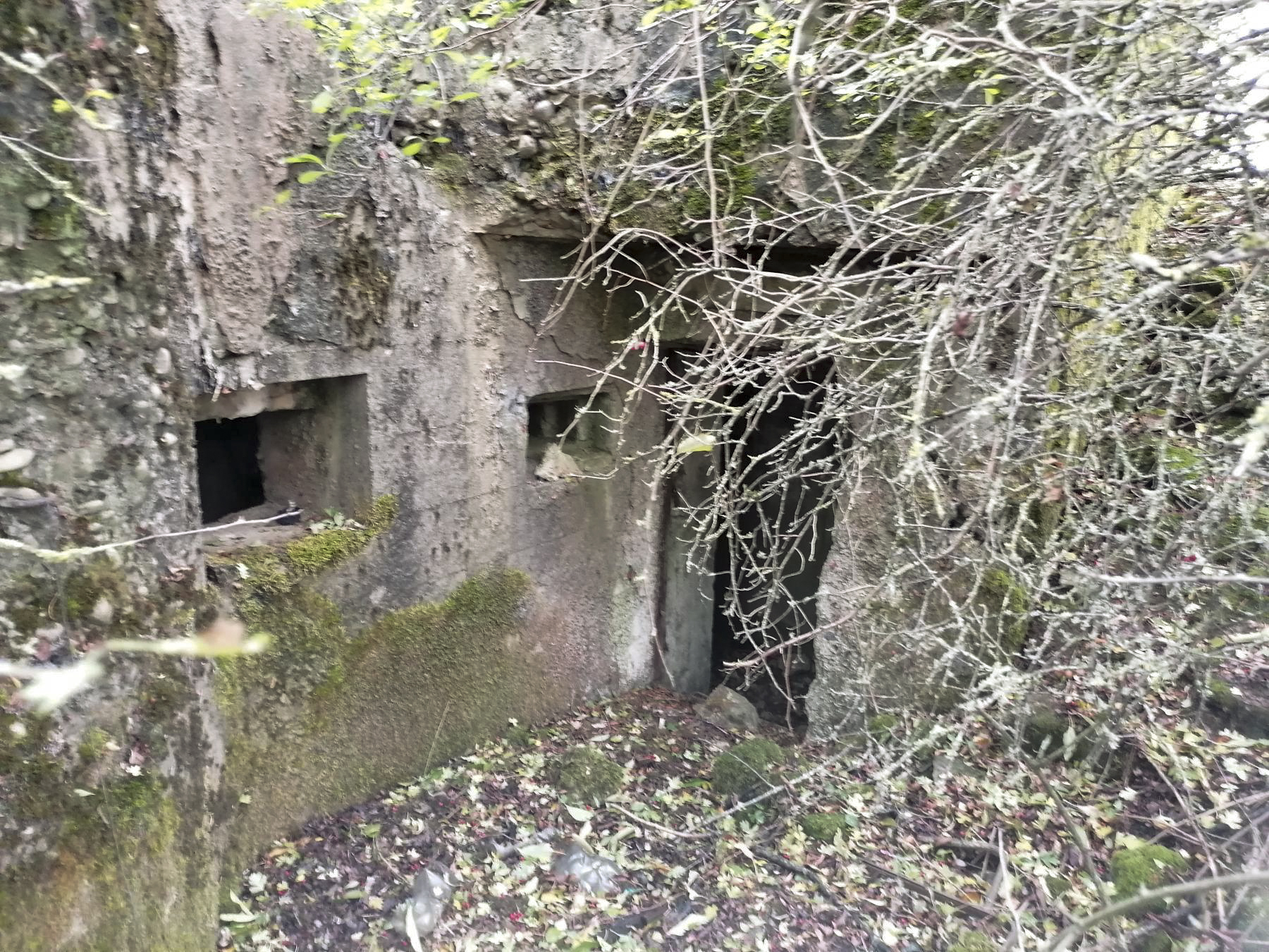Ligne Maginot - DEHLINGEN NORD - (Central téléphonique d'observation) - Le central d'observation cote entrées - Dominique DISS