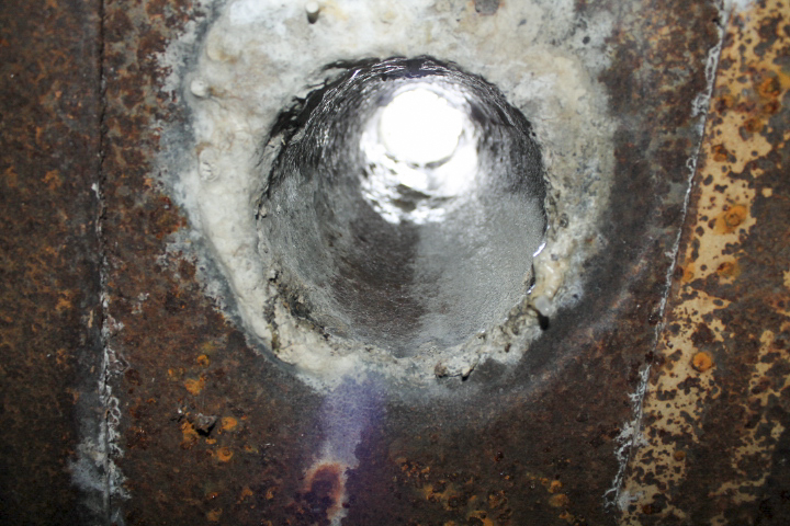 Ligne Maginot - DERCHENBRONN - (Blockhaus pour canon) - Orifice pour périscope - Christian LENHARD