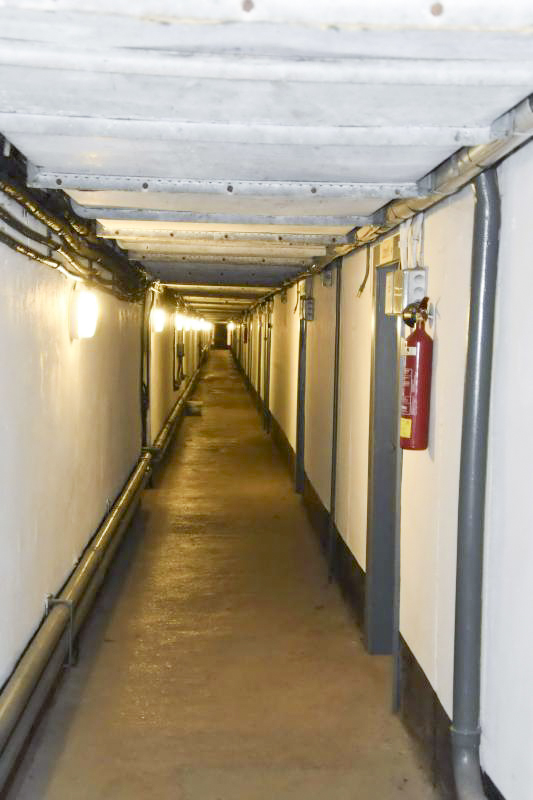 Ligne Maginot - GUENTRANGE (FESTE DE) - (Ouvrage d'artillerie) - Couloir du 1er étage