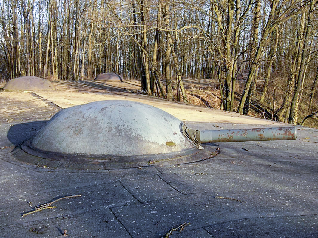 Ligne Maginot - GUENTRANGE (FESTE DE) - (Ouvrage d'artillerie) - Batterie Nord
Tourelle 105 mm