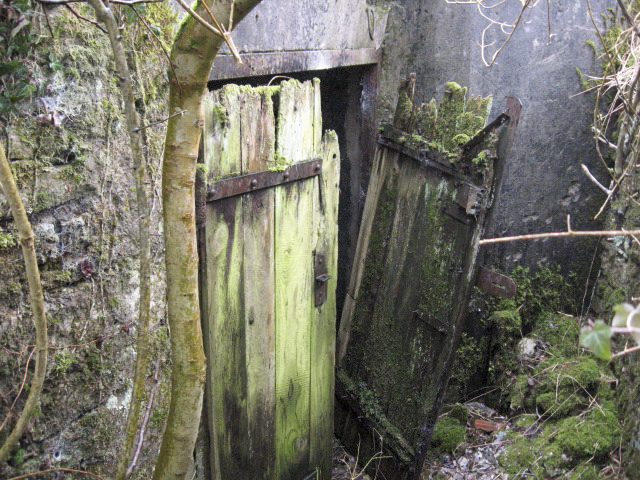 Ligne Maginot - DIEDING 2 (AVANT POSTE) - (Blockhaus pour canon) - L'entrée - Christian LENHARD