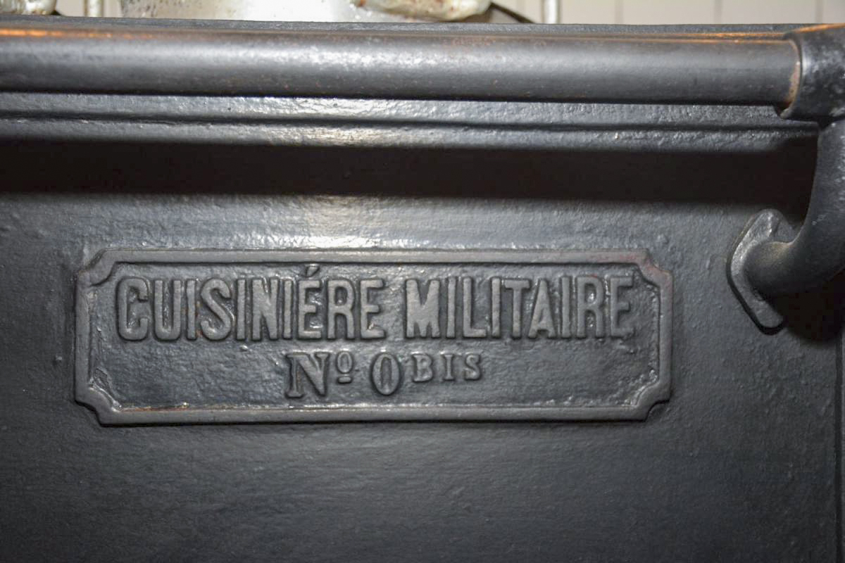 Ligne Maginot - Abri d'intervalle du Bichel Sud - Plaque d'identification de la cuisinière type 0bis pour 100 rationnaires