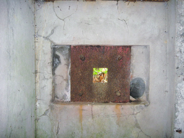 Ligne Maginot - GROSSWALD 7 - (Blockhaus pour canon) - Créneau FM