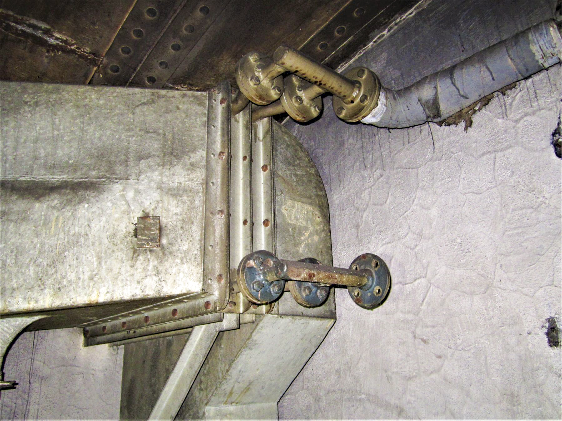 Ligne Maginot - SAUER - (Abri) - Batterie de chauffe alimentée par la chaudière à charbon