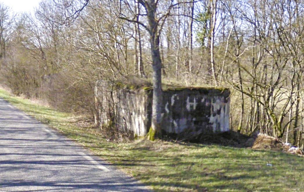 Ligne Maginot - RUISSEAU D'ACHEN 5 - (Blockhaus pour arme infanterie) -  - Google StreetView