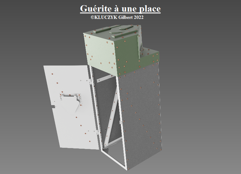 Ligne Maginot - Guérite pentagonale simple - 