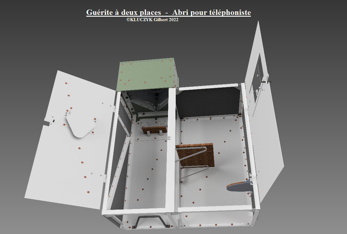 Ligne Maginot - Guérite pentagonale double - 