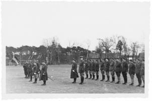 Ligne Maginot - 68° Regiment d'Infanterie de Forteresse - Revue des troupes