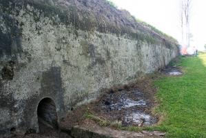 Ligne Maginot - LA SALMAGNE - (Ouvrage d'infanterie) - Anciens fossés de la partie Séré de Rivières