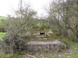 Ligne Maginot - TIEFGRABEN - (Stand de tir) - Le batiment cible 