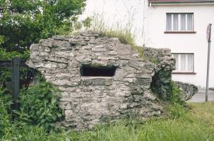 Ligne Maginot - TETING CALVAIRE - (Blockhaus pour arme infanterie) - Le blockhaus avant destruction