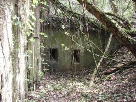 Ligne Maginot - KOENIGSMACKER (FESTE DE) - (Ouvrage d'artillerie) - Bloc 2.
Coté gauche.