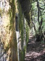 Ligne Maginot - KOENIGSMACKER (FESTE DE) - (Ouvrage d'artillerie) - Mur d'escarpe