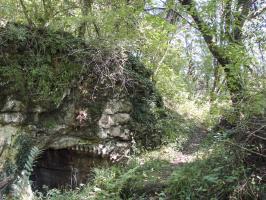 Ligne Maginot - KOENIGSMACKER (FESTE DE) - (Ouvrage d'artillerie) - Mur d'escarpe
Brèche dans le mur