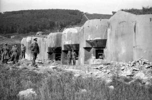 Ligne Maginot - HOCHWALD - (Ouvrage d'artillerie) - Bloc 6
Le bloc en juin 40