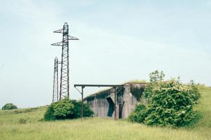 Ligne Maginot - XIVRY CIRCOURT - (Infrastructures électriques) - Photo extérieure en 1983