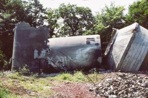 Ligne Maginot - TETING CAMP - (Camp de sureté) - La destruction du camp
La fin d'un géant