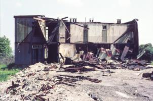 Ligne Maginot - TETING CAMP - (Camp de sureté) - La destruction du camp