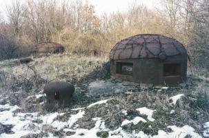 Ligne Maginot - ANZELING - A25 - (Ouvrage d'artillerie) - Bloc 3
Les cloches et prise d'air