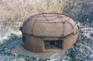 Ligne Maginot - ANZELING - A25 - (Ouvrage d'artillerie) - Bloc 3
Cloche GFM