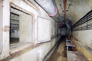 Ligne Maginot - ANZELING - A25 - (Ouvrage d'artillerie) - Bloc 4
Couloir en arrière du fosse à douilles